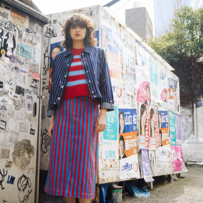 Gorman Line Dancing Denim Skirt