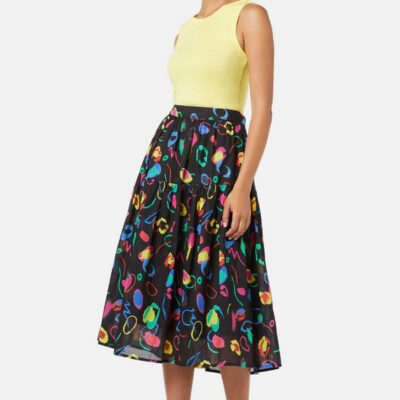 Gorman Neon Scribble Party Skirt