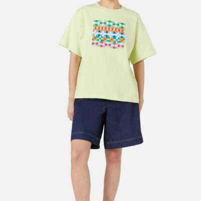 Gorman Gingham Garden Stitch Tee